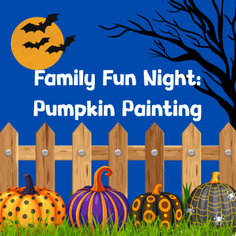 Family Fun Pumpkin Painting